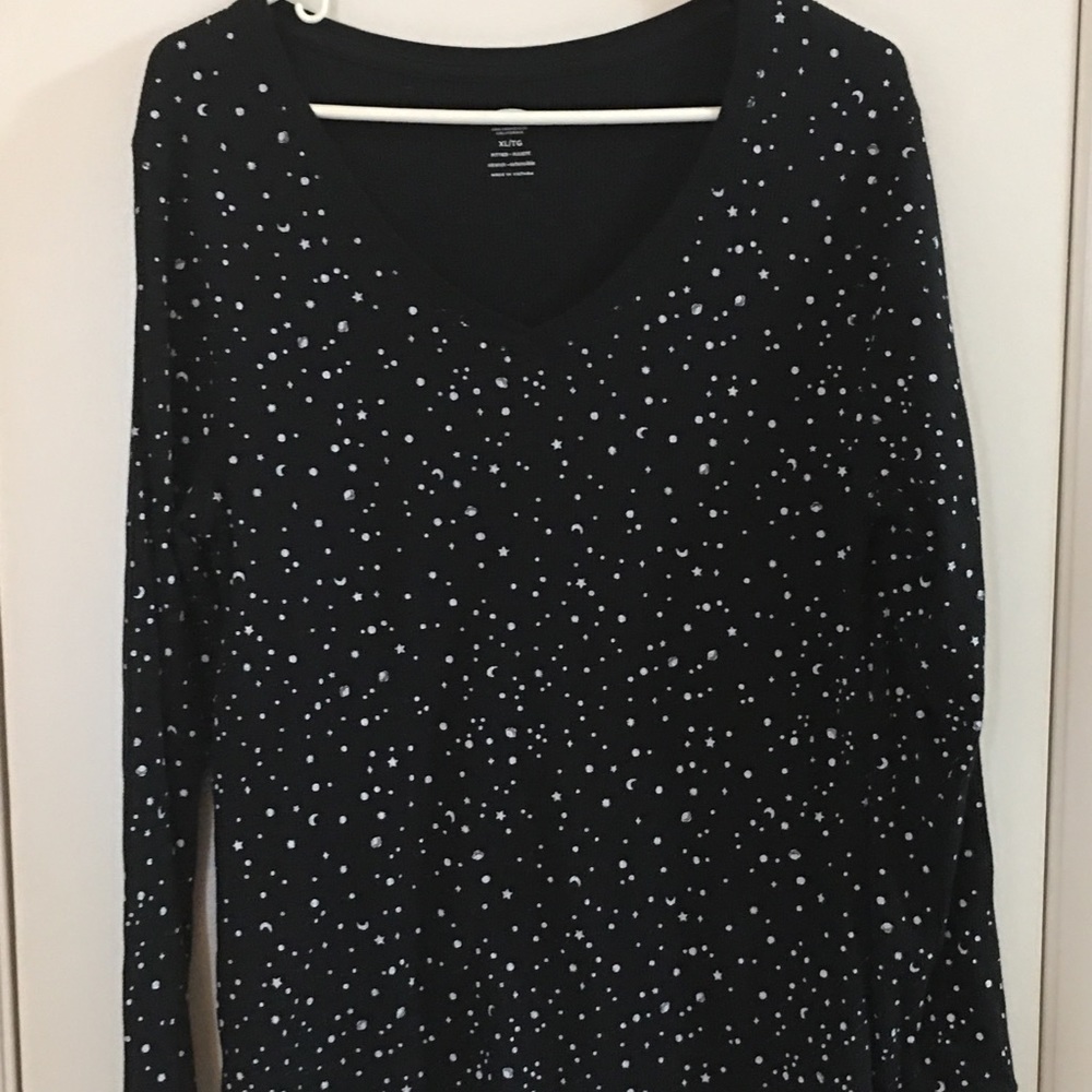 Long sleeve star top